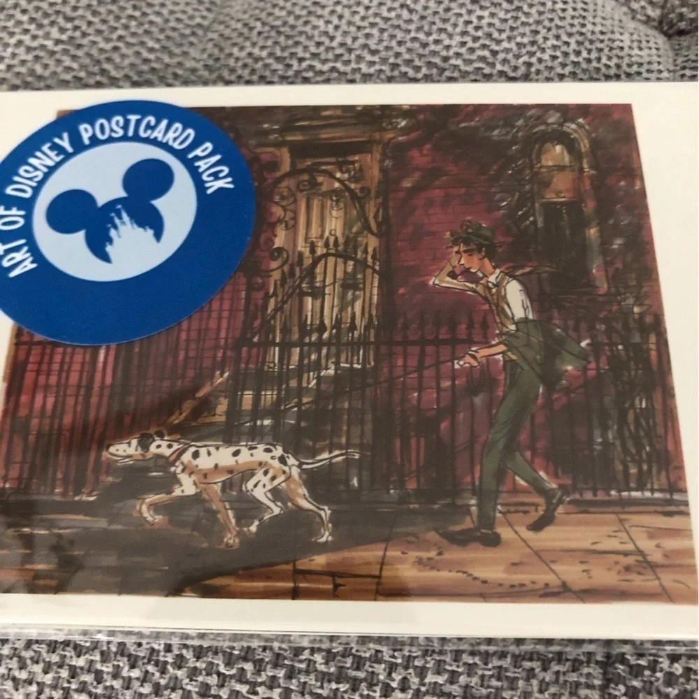 The Art of Disney postcard Mystery pack